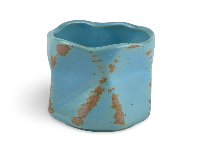 Beaded foot iced coffee cup (アンティークホワイト) – sui.