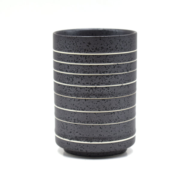 Silver Granite Stripe Teacup