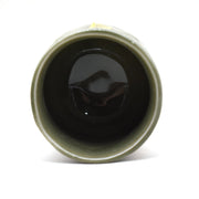 Crackled Jade Green Kyarakutā Tea Cup - Shizen Cha