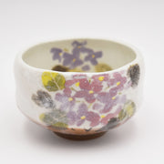 Hana Blossom Beige Matcha Tea Bowl - Shizen Cha LLC