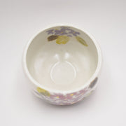 Hana Blossom Beige Matcha Tea Bowl - Shizen Cha LLC