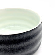 Mokutan Charcoal Black Matcha Tea Bowl - Shizen Cha