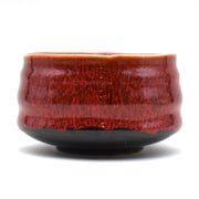 Mosaic Red Matcha Tea Bowl - Shizen Cha LLC
