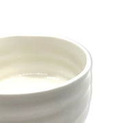 Saku White Matcha Tea Bowl - Shizen Cha