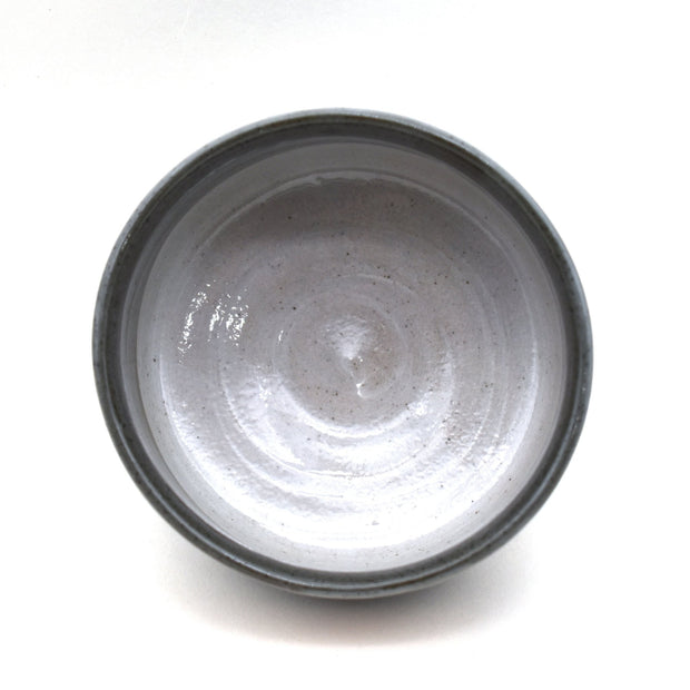 Yōgan Ash Grey Matcha Tea Bowl - Shizen Cha