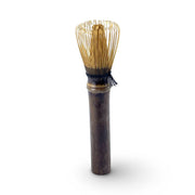 Black Bamboo Matcha Tea Whisk - Long - Shizen Cha