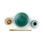 Cerulean Blue Matcha Tea Bowl Set - Shizen Cha