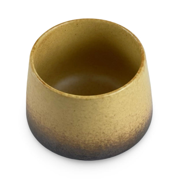 Golden Dusk Tsutsu - gata Tea Cup - Shizen Cha