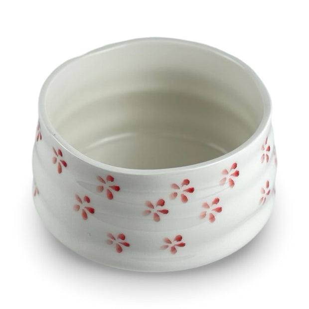 Hana White Matcha Tea Bowl Set - Shizen Cha