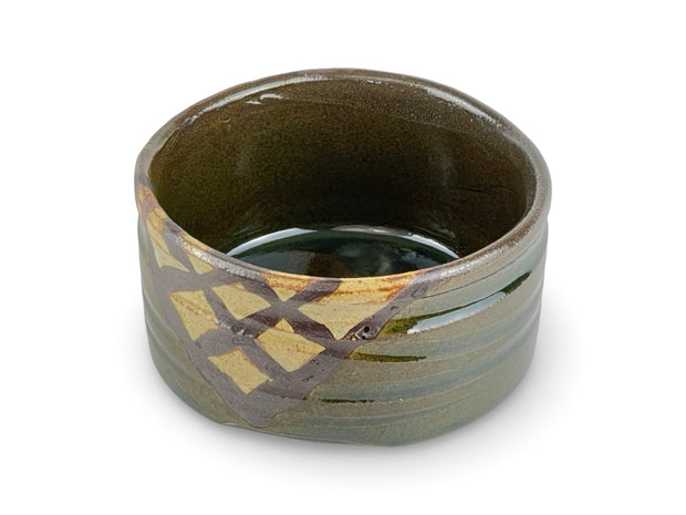 Japanese Akano Green Matcha Chawan Tea Bowl - Shizen Cha