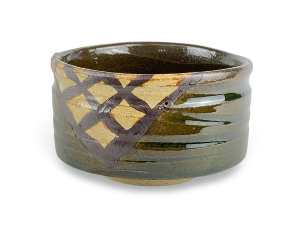 Japanese Akano Green Matcha Chawan Tea Bowl - Shizen Cha