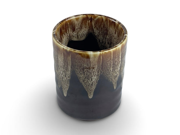 Japanese Anba Glazed Drip Tea Cup - Shizen Cha