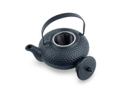 Japanese Black Ceramic Teapot Set - Shizen Cha