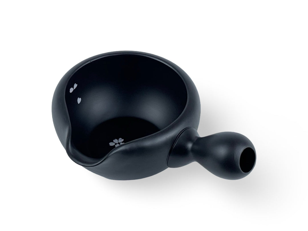 煎茶道具　紫砂　朱泥　漢詩刻　六角煎茶碗　三客　D　R4360 japanese-black-tokoname-