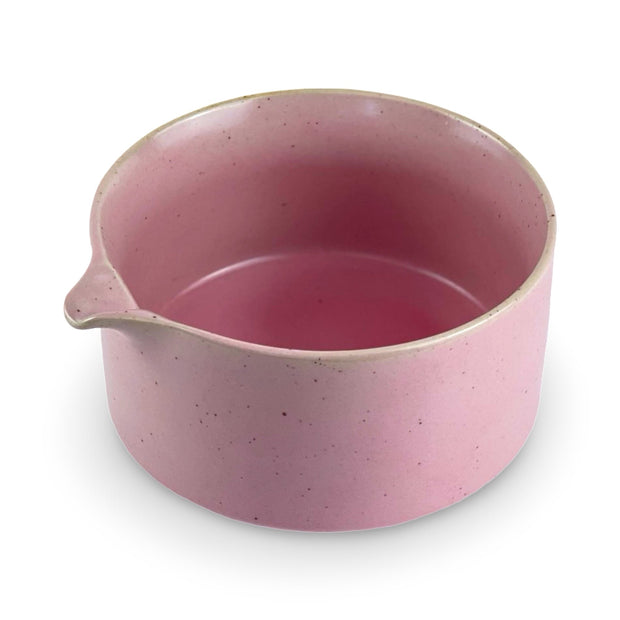 Japanese Blossom Blush Katakuchi Matcha Tea Bowl - Shizen Cha