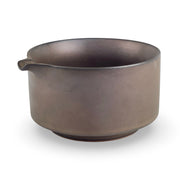 Japanese Bronze Katakuchi Matcha Tea Bowl - Shizen Cha