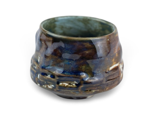 Japanese Chikyu Earth Raku - yaki Tea Cup - Shizen Cha