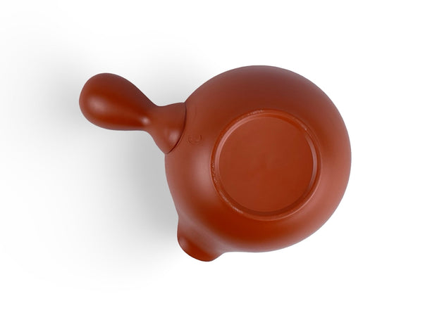 Japanese Clay Red Tokoname Yuzumashi Teapot - Shizen Cha