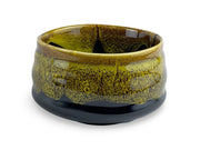 Japanese Fambe Yellow Matcha Chawan Tea Bowl - Shizen Cha