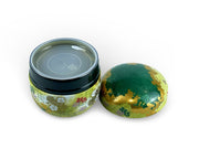 Japanese Haru Green Lacquered Tea Tin - Shizen Cha