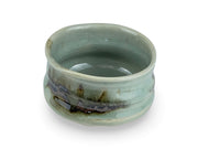 Japanese Hisui Gray Matcha Chawan Tea Bowl - Shizen Cha