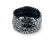 Japanese Hyo Black Matcha Chawan Tea Bowl - Shizen Cha