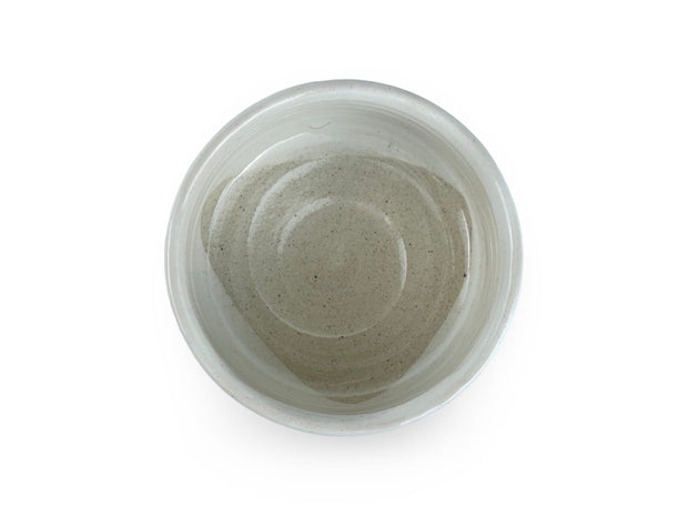 Japanese Ishi Stone White Matcha Chawan Tea Bowl - Shizen Cha