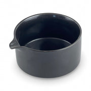 Japanese Matte Black Katakuchi Matcha Tea Bowl - Shizen Cha