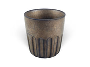 Japanese Metallic Bronze Banko Tea Cup - Shizen Cha