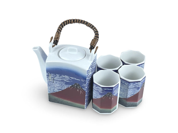 Japanese Mount Fuji Teapot Set - Shizen Cha