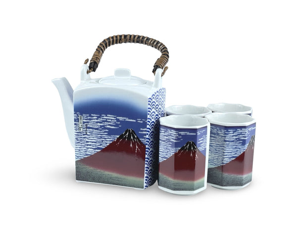 Japanese Mount Fuji Teapot Set - Shizen Cha