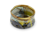 Japanese Mozaiku Brown Matcha Chawan Tea Bowl - Shizen Cha