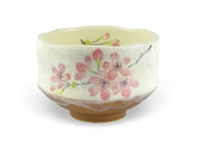 Japanese Pink Sakura Hana Matcha Chawan Tea Bowl (Mini) - Shizen Cha