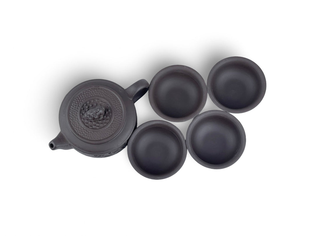 chaセット japanese-purple-clay-teapot-