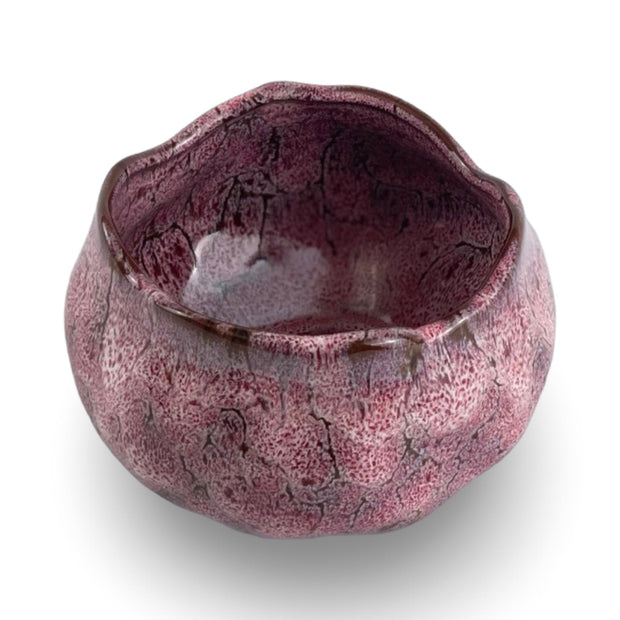 Japanese Raspberry Mini Chawan Matcha Tea Bowl - Shizen Cha