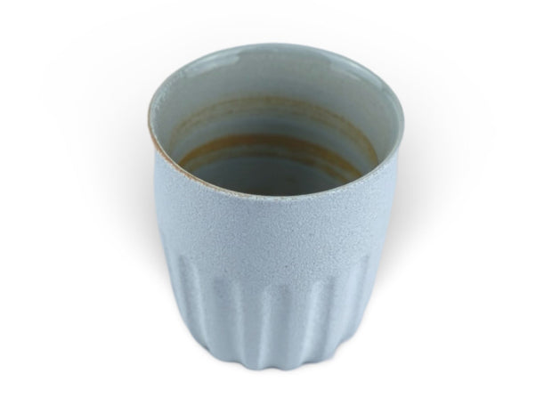 Japanese Saku White Banko Tea Cup - Shizen Cha