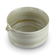 Japanese Sandstone Katakuchi Matcha Tea Bowl - Shizen Cha