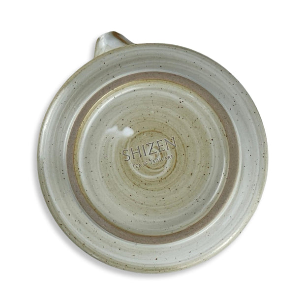 Japanese Sandstone Katakuchi Matcha Tea Bowl - Shizen Cha