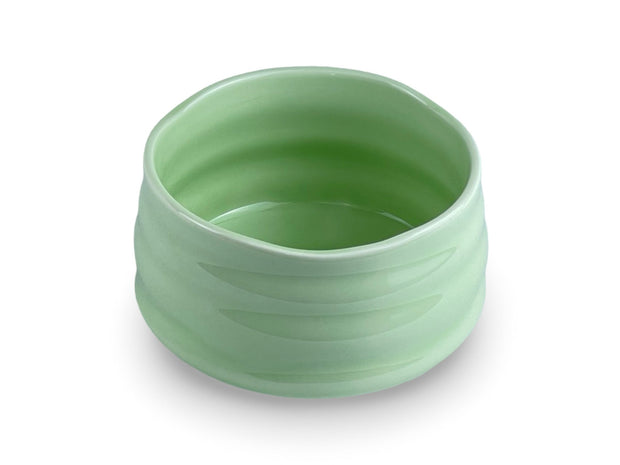 Japanese Seiji Celadon Green Matcha Chawan Tea Bowl - Shizen Cha