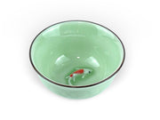 Japanese Seiji Green Koi Fish Tea Pot Set - Shizen Cha