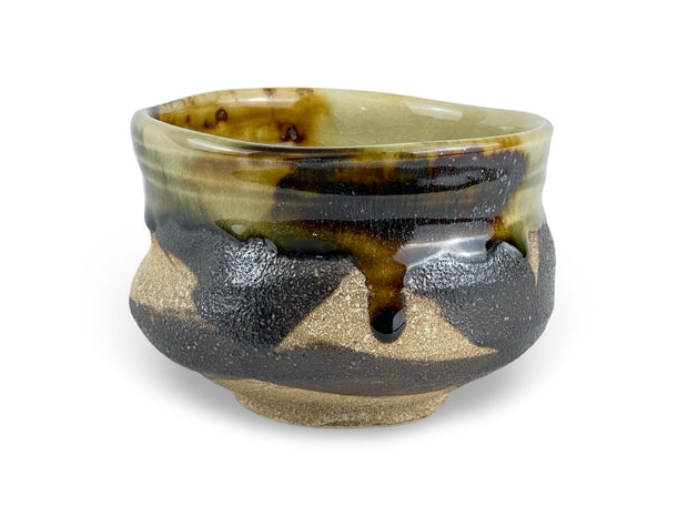 Japanese Suna Glaze Matcha Chawan Tea Bowl - Shizen Cha