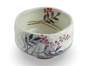 Japanese Ume Hana Matcha Chawan Tea Bowl (Mini) - Shizen Cha