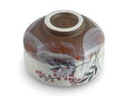 Japanese Ume Hana Matcha Chawan Tea Bowl (Mini) - Shizen Cha