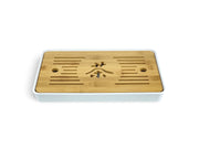 Japanese White Wooden Tea Tray - Shizen Cha