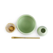 Mint Green Matcha Tea Bowl Set - Shizen Cha