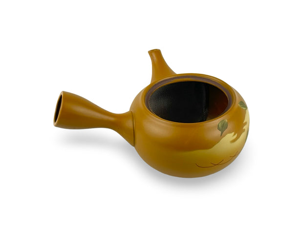 Japanese Kiiro Yellow Kyusu Teapot