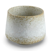 Snow Frost Tsutsu - gata Tea Cup - Shizen Cha