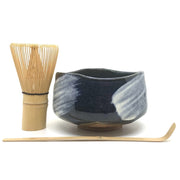 Ao Hagi Blue Matcha Bowl Set - Shizen Cha