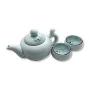 Blue Koi Fish Teapot Set - Shizen Cha