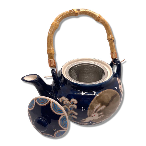 Blue Moon Rabbit Teapot Set - Shizen Cha